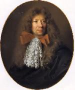 Nicolas de Largilliere Portrait of the painter Adam Frans van der Meulen. France oil painting artist